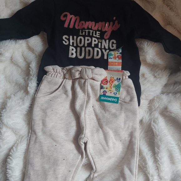 Garanimals Infants "Mommy's Shopping Buddy" top & pants - Picture 4 of 4